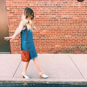 Old Navy denim tank dress with pockets xs